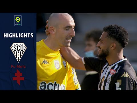 Angers Metz Goals And Highlights