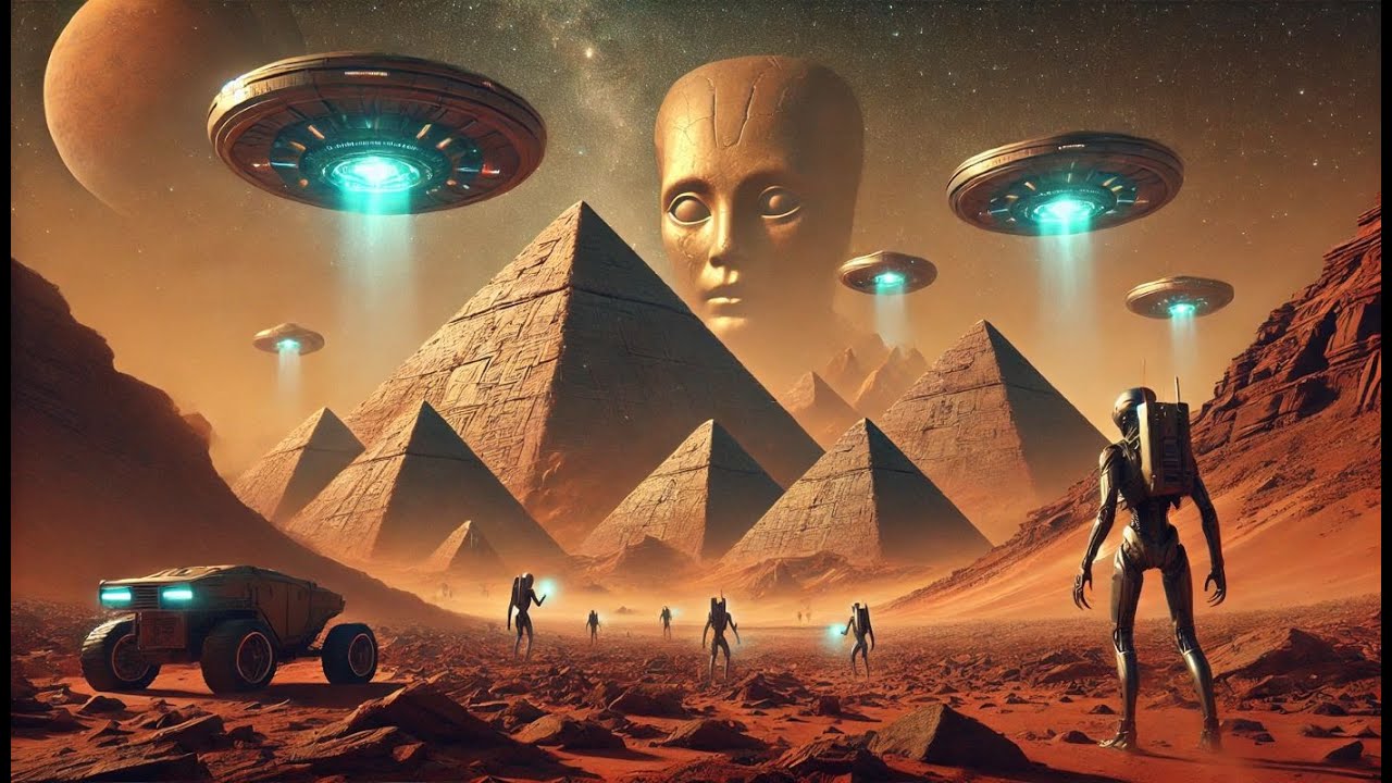 FACE on Mars, Pyramids, Structures... We Were THERE BEFORE!!?? Who Was It!!??