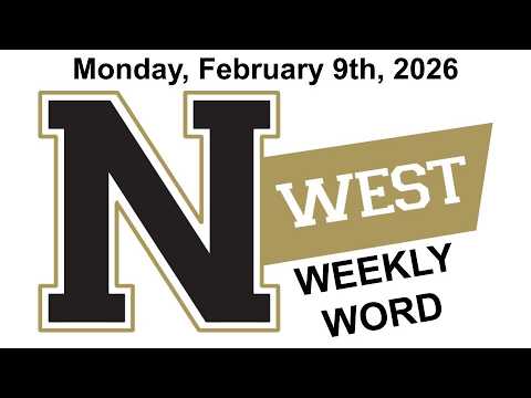 Weekly Word - Noblesville West Middle School - Monday, February 9th, 2026