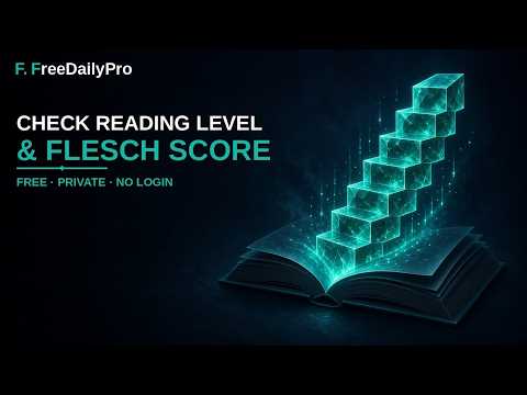 How to Check Reading Level & Flesch Score