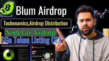 💸 Blum Airdrop Listing Date | Nodego Airdrop Listing | Nodego Eligibilty Check | Blum Tockenamics