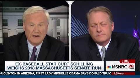 Matthews Confronts Curt Schilling About His Comments to Jake Tapper About Jewish Democrats