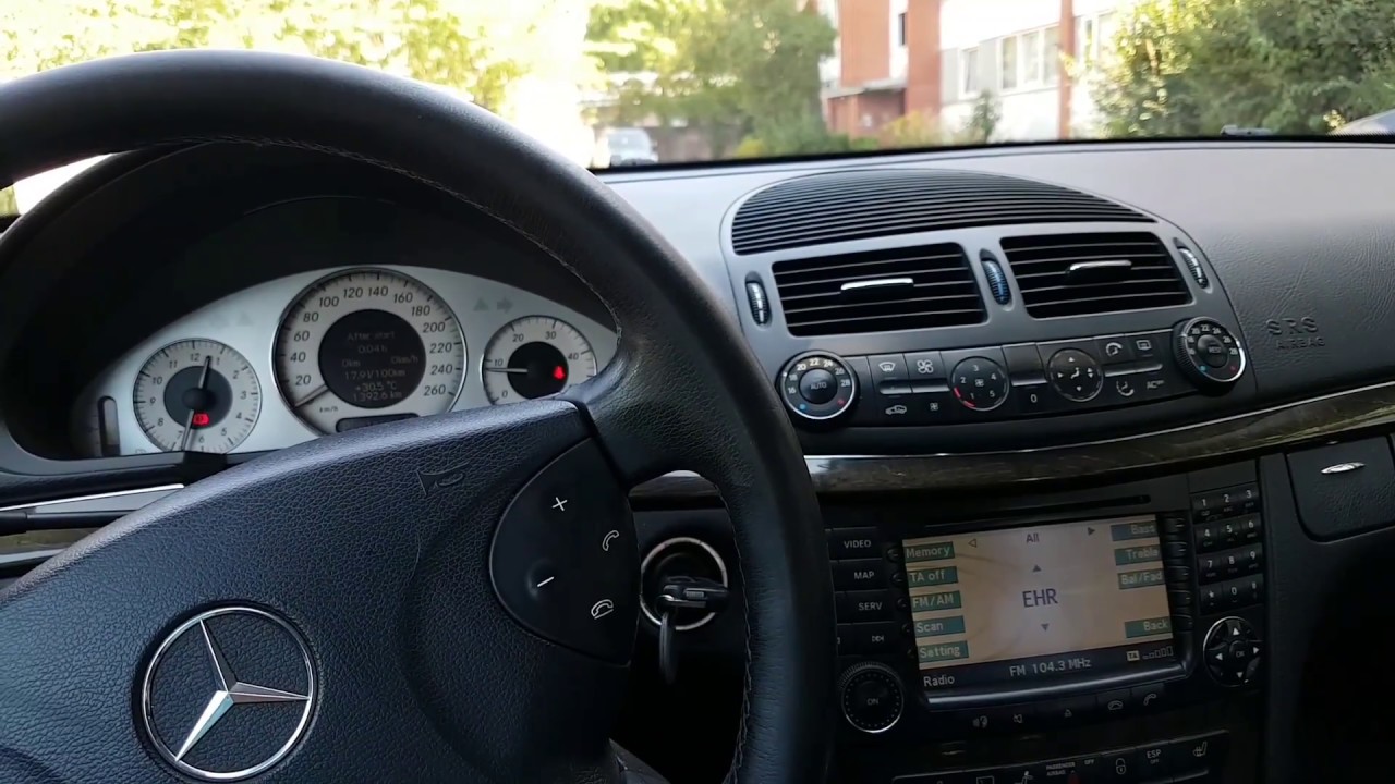 Инженерное меню мерседес w212