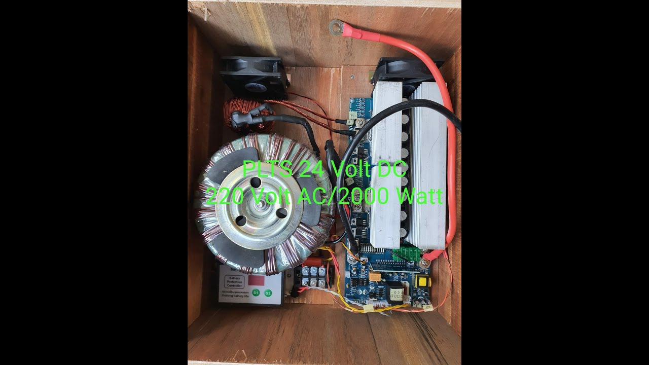 Merakit Sendiri PLTS ( Pembangkit Listrik Tenaga Surya ), 24 Volt DC ...
