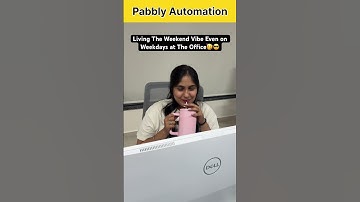 Weekdays Feel Like Weekends Thanks to Automation! 😎 #short #viralvideo #office