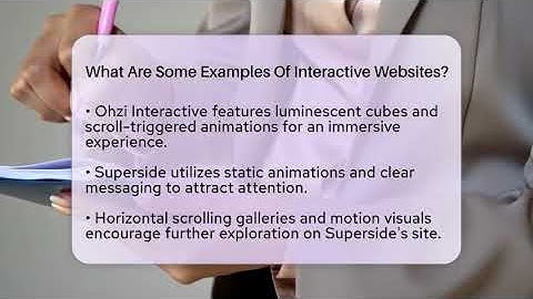What Are Some Examples Of Interactive Websites? - Graphic Design Nerd