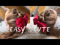 БЫСТРАЯ ПРИЧЁСКА ДЛЯ ДЕВОЧЕК | VERY EASY & CUTE HAIRSTYLE FOR GIRLS | HAIRSTYLE TUTORIAL