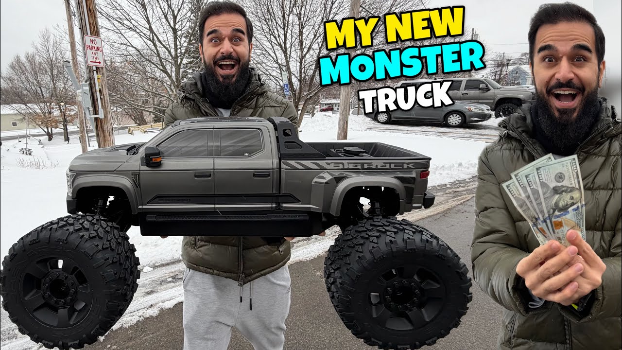 Alhamdulillah sab se bara RC truck ley lia 😍🇺🇸
