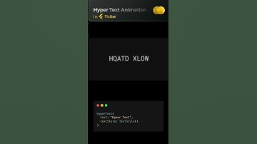 HyperText: Dynamic Text Animation for Flutter