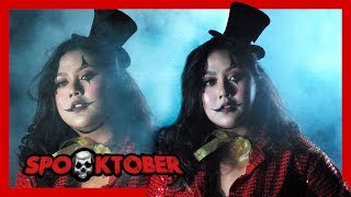 Circus / Ringmaster Halloween Makeup (Bahasa Indonesia) | delaniamarvella