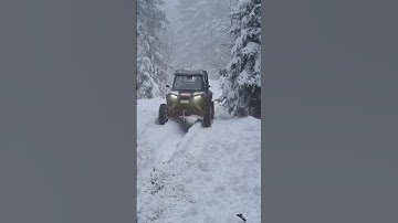 Polaris RZR 1000 XP snow