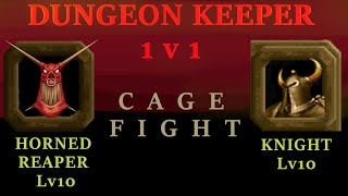 Dungeon Keeper 1v1: HORNED REAPER v KNIGHT