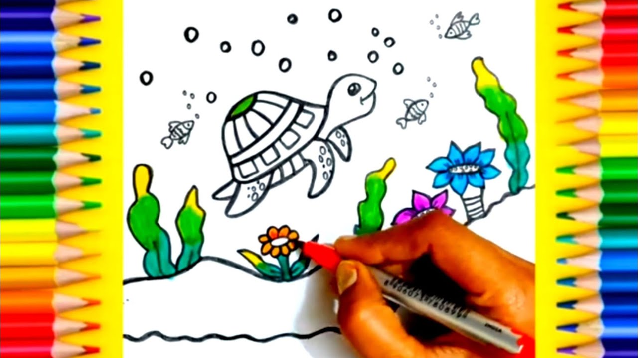 Easy Drawing For Ki kids.#easydrawing , @lovuart . - YouTube