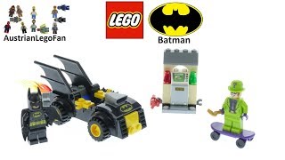 Lego Batman 76137 Batman vs. The Riddler Robbery Speed Build