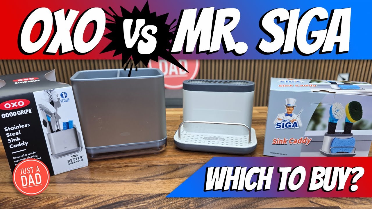 OXO vs MR.SIGA Sink Caddy COMPARISON