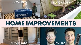 HOME IMPROVEMENTS // New bed, new lounge, new Jamie!