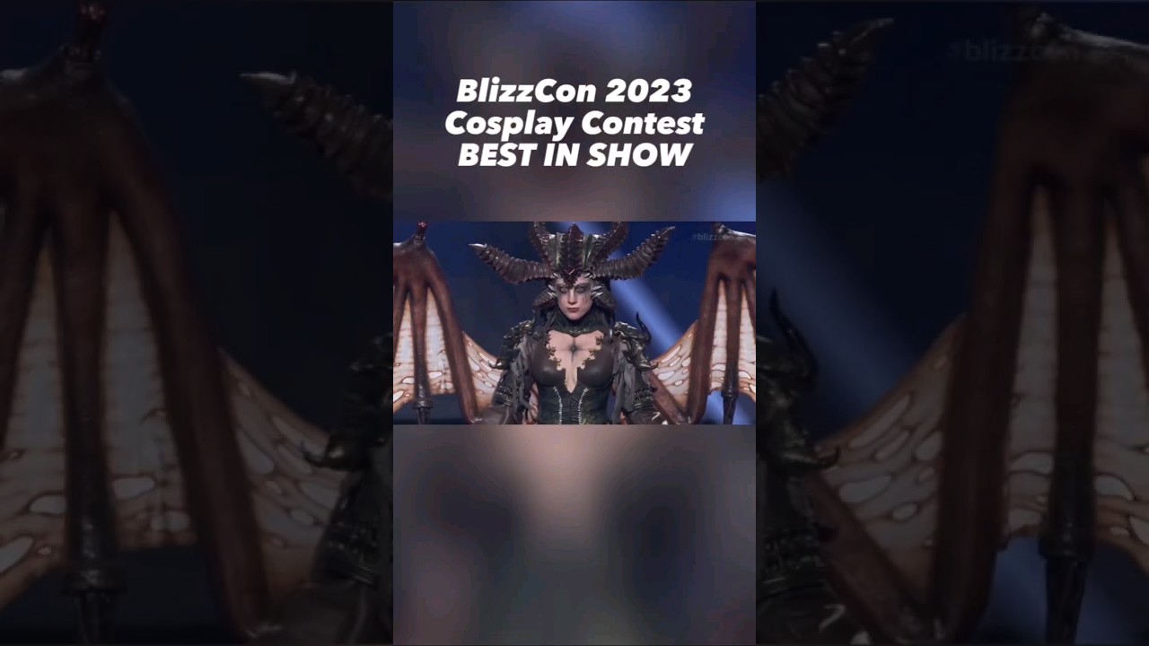 Here's my award winning Lilith cosplay from BlizzCon 2023! BlizzCon Cosplay Contest BEST IN SHOW!