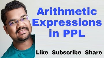 Arithmetic Expressions | PPL | Sebesta | Expressions and Assignment Statements