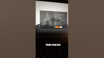 Fresh new Arch Install on T470🔥    #linux #archlinux #shorts #coding #artificialintelligence