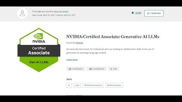 How I Cleared NVIDIA Certified Associate - GenAI & LLMs | Resources, Tips, Certification Guide