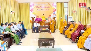 Chủ tịch UBND tỉnh Võ Tấn Đức thăm và chúc tết Ban trị sự Giáo hội Phật giáo tỉnh Đồng Nai