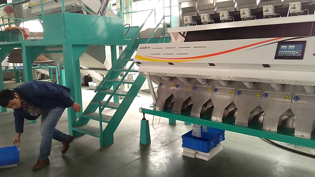 Electronic Coffee Sorting Machine coffee bean sorting of longbow color sorter youtube sorter