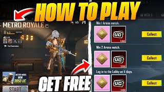 METRO MODE WIN 3850 UC BGMI / HOW TO PLAY METRO ROYALE IN BGMI screenshot 2