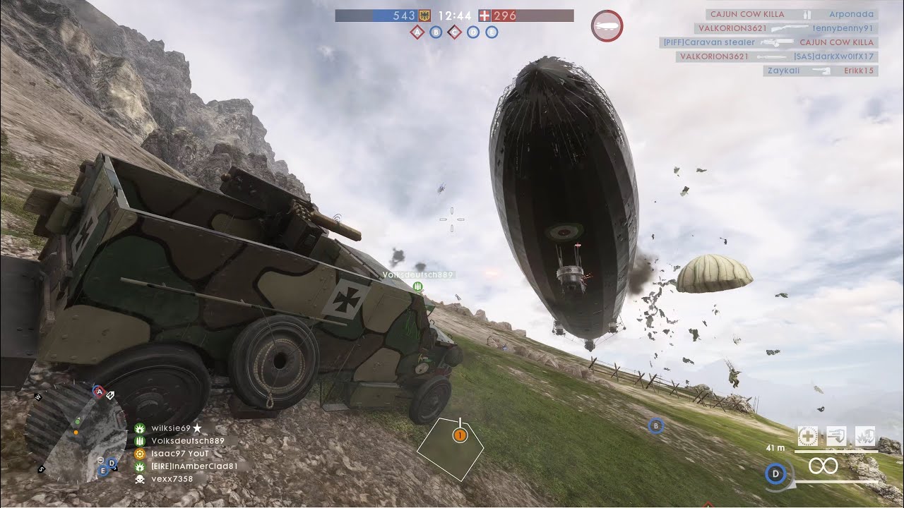 Battlefield 1: Conquest gameplay (No Commentary)