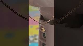 14k solid gold tiny dove charm initial charm 성령팬던트