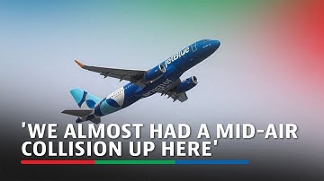 Air traffic audio captures moment JetBlue flight averts mid-air collision with US Air Force jet