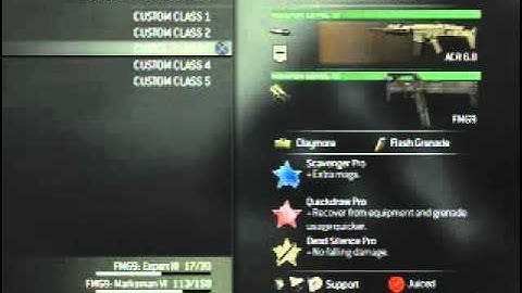 MW3 Class Setup & My Barracks & Titles + Emblems