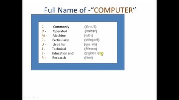 Introduction to Computers (Copa Part-1)