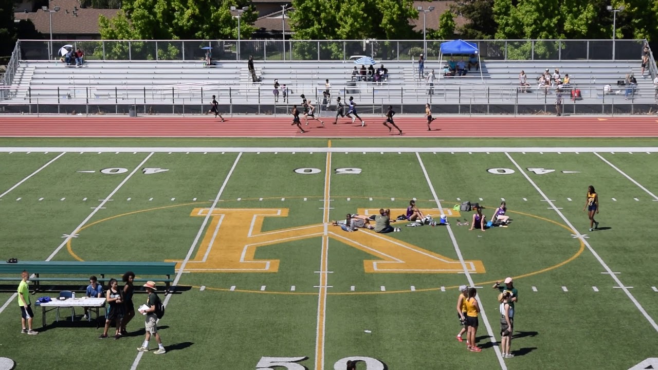 Sam Brannan 8th Grade Boys 400m Heat 1 SCUSD Middle School
