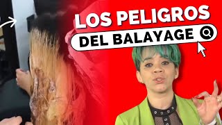 CUIDADO: Que daña el cabello en un proceso de Balayage - (Videos Exclusivos)