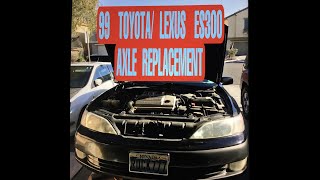 99 LEXUS ES300 FRONT AXLE REPLACEMENT PART I