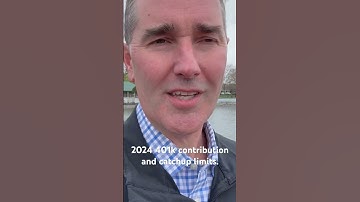 401k contribution & catch up limits for 2024 #investing #retireearly