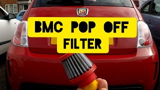 My Abarth 595  BMC Pop Off Filter