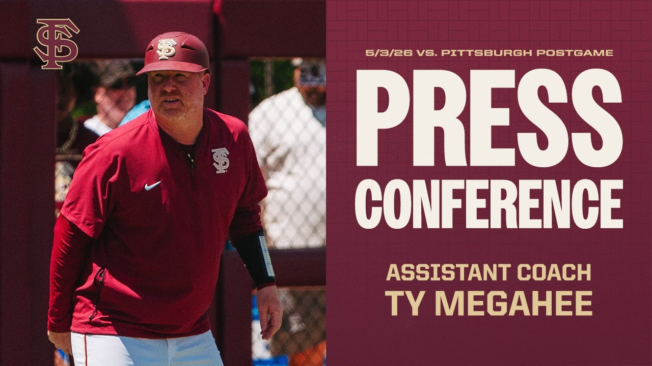 Image related to FSU Baseball | AC Ty MeGahee Postgame Press Conference (5/3/26 vs. Pitt)
