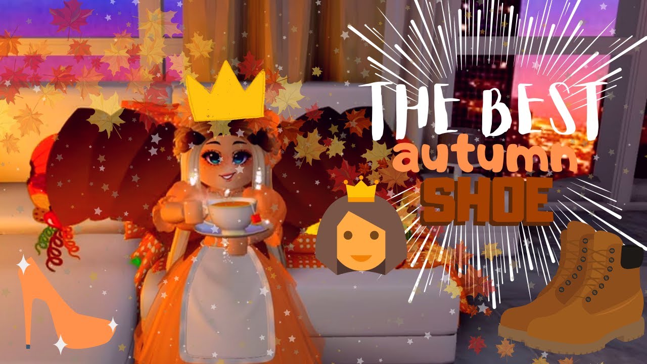 Royal High Fall The BEST Autumn Shoe in Royale High... // Roblox Royale High ...