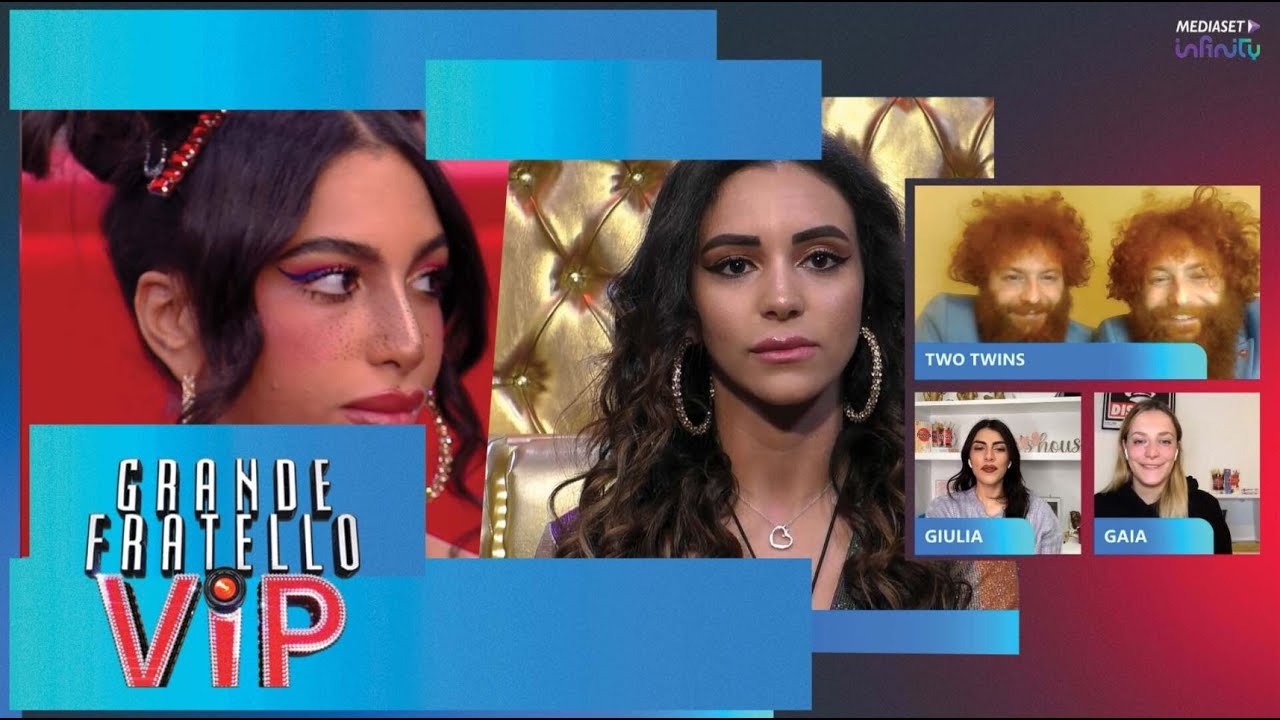 Giulia Salemi e Gaia Zorzi commentano il confronto tra Jessica e Lulù Selassié | GF Vip Party