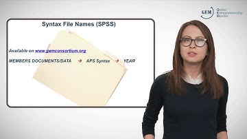 GEM Video Training Series: APS Data Quality Syntax (Part 1)