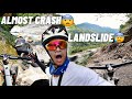 Extreme landslides me kari cycling mtb offroad vlog