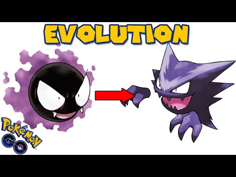 Evolving Gastly To Haunter Pokemon Go Evolution Youtube