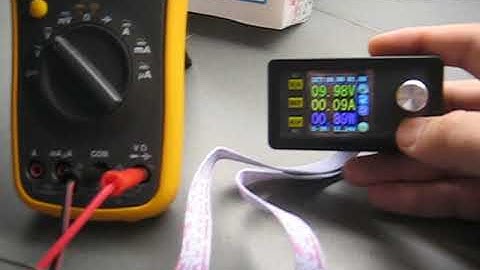 DPS5020 Power supply module testing from Banggood