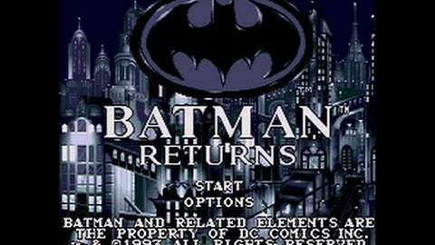 Mega-CD Longplay [058] Batman Returns