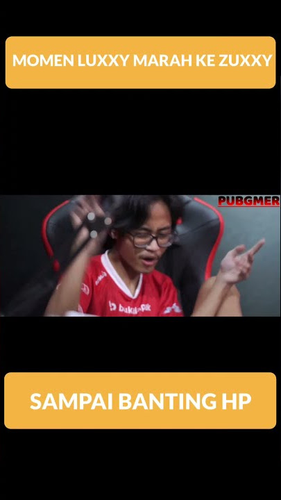 Zuxxy knock, Luxxy marah sampai banting hp