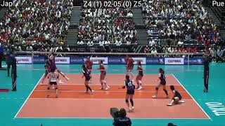 Volleyball Japan Sarina Koga Nishida amazing in Puertorico - Japan Volleyball