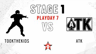 TookTheKids vs ATK \/\/ NA Challenger League - Stage 1 - Playday 7 (no cast)