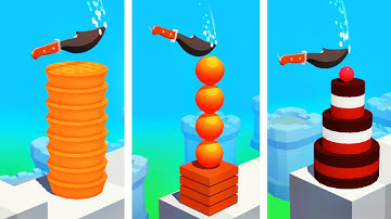 Slice it All! 🔪⚔️🪓 Very Satisfying And Relaxing ASMR Slicing Game Perfect!