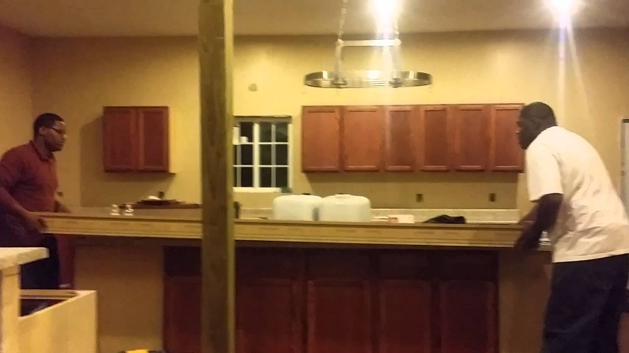 How To Build A Bar Countertop Part 2 Youtube